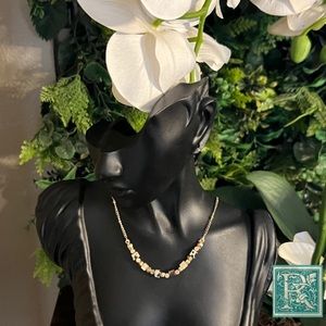 Dainty Natural Stone Beaded Necklace​
